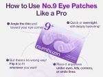 پچ زیر چشم NAD و کلاژن نامبوزین-No.9 NAD+ Collagen Under Eye Patches - Image 3