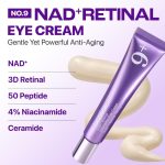 کرم دور چشم NAD + رتینال و 50 پپتاید شماره 9+ نامبوزین - تصویر 2